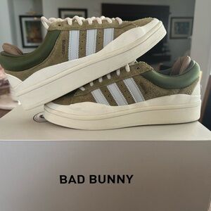 Bad Bunny Adidas Campus Wild Moss with extra shoe laces and bag!